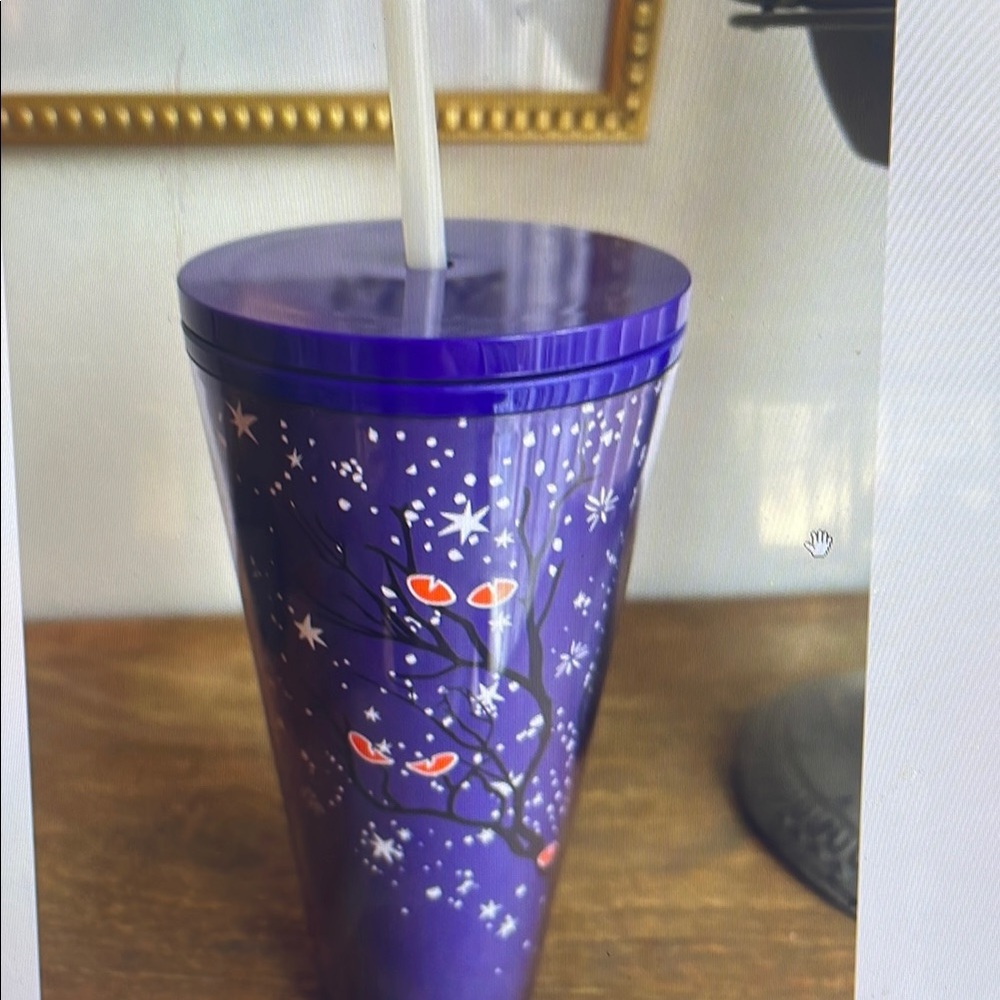 Purple Starry Night Vase by Unknown Brand